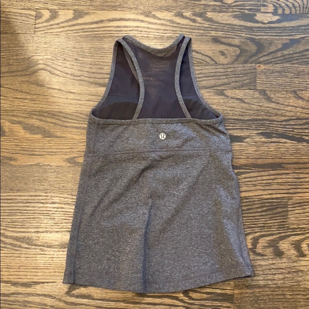 Lululemon mesh back tank top